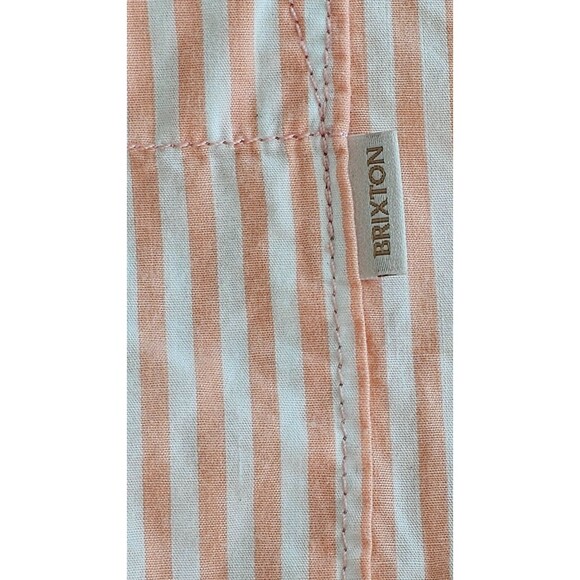 BRIXTON WOMEN SIDNEY WOVEN SHIRT SIZE SMALL DESERT FLOWER 100% COTTON - Picture 6 of 9